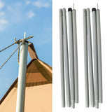 Maxbell Camping Tent Pole Portable Universal Rod Holder for Shelter Tarp Outdoor 2.1m