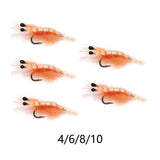 Maxbell Lifelike Crayfish Fishing Nymph Fly Sturdy for River Fishing 4