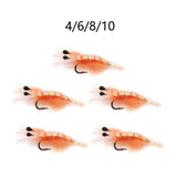 Maxbell Lifelike Crayfish Fishing Nymph Fly Sturdy for River Fishing 4
