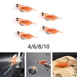 Maxbell Lifelike Crayfish Fishing Nymph Fly Sturdy for River Fishing 4
