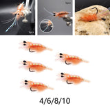 Maxbell Lifelike Crayfish Fishing Nymph Fly Sturdy for River Fishing 4