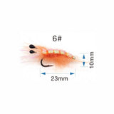 Maxbell Lifelike Crayfish Fishing Nymph Fly Sturdy for River Fishing 6