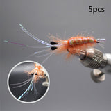 Maxbell Lifelike Crayfish Fishing Nymph Fly Sturdy for River Fishing 6