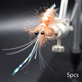 Maxbell Lifelike Crayfish Fishing Nymph Fly Sturdy for River Fishing 8