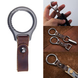 Maxbell Outdoor Titanium Car Key Chain with Key Ring Hang Buckle Tool