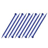 Maxbell 10Pcs Portable Tent Pegs Tent Accessories Spikes for Picnic Beach Gardening blue