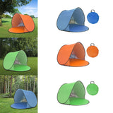 Maxbell Beach Tent Portable Sunshade Waterproof Pop up Tent for Camping Sea BBQ Blue
