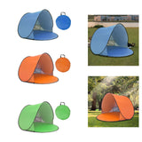 Maxbell Beach Tent Portable Sunshade Waterproof Pop up Tent for Camping Sea BBQ Blue