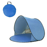Maxbell Beach Tent Portable Sunshade Waterproof Pop up Tent for Camping Sea BBQ Blue