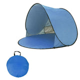 Maxbell Beach Tent Portable Sunshade Waterproof Pop up Tent for Camping Sea BBQ Blue