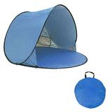 Maxbell Beach Tent Portable Sunshade Waterproof Pop up Tent for Camping Sea BBQ Blue