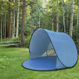 Maxbell Beach Tent Portable Sunshade Waterproof Pop up Tent for Camping Sea BBQ Blue