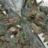 Maxbell Leaves Ghillie Suit Set Woodland Hunting Hooded Jacket Pant for Farming
