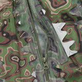 Maxbell Leaves Ghillie Suit Set Woodland Hunting Hooded Jacket Pant for Farming