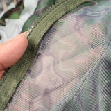 Maxbell Leaves Ghillie Suit Set Woodland Hunting Hooded Jacket Pant for Farming
