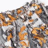 Maxbell Leaves Ghillie Suit Set Woodland Hunting Hooded Jacket Pant for Farming