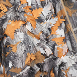 Maxbell Leaves Ghillie Suit Set Woodland Hunting Hooded Jacket Pant for Farming