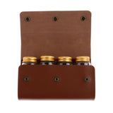 Maxbell Seasoning Bottle Storage Pouch Spice Jar Sealing Cooking Accessories Brown