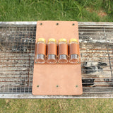 Maxbell Seasoning Bottle Storage Pouch Spice Jar Sealing Cooking Accessories Brown