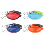 Maxbell Car Suction Cup Anchor with Securing S Hook Sucker Cup for Car Awning Boat Red