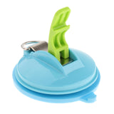 Maxbell Car Suction Cup Anchor with Securing S Hook Sucker Cup for Car Awning Boat Light Blue
