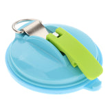 Maxbell Car Suction Cup Anchor with Securing S Hook Sucker Cup for Car Awning Boat Light Blue