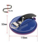 Maxbell Car Suction Cup Anchor with Securing S Hook Sucker Cup for Car Awning Boat Dark Blue