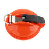 Maxbell Car Suction Cup Anchor with Securing S Hook Sucker Cup for Car Awning Boat Orange