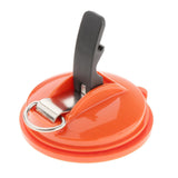 Maxbell Car Suction Cup Anchor with Securing S Hook Sucker Cup for Car Awning Boat Orange
