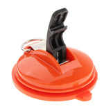 Maxbell Car Suction Cup Anchor with Securing S Hook Sucker Cup for Car Awning Boat Orange