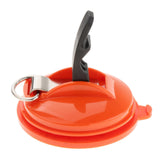 Maxbell Car Suction Cup Anchor with Securing S Hook Sucker Cup for Car Awning Boat Orange
