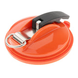 Maxbell Car Suction Cup Anchor with Securing S Hook Sucker Cup for Car Awning Boat Orange