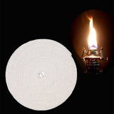 Maxbell 10M Oil Lantern Wick Flat Cotton Wick Oil Lamp Wick Burner with Stitch 1.3cm