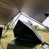 Maxbell Camping Tent Tarp Poles Canopy Awning Rod Shelters Sunshade Outdoor Red