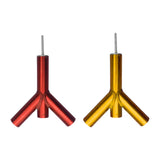 Maxbell Camping Tent Tarp Poles Canopy Awning Rod Shelters Sunshade Outdoor Red