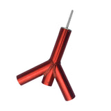 Maxbell Camping Tent Tarp Poles Canopy Awning Rod Shelters Sunshade Outdoor Red