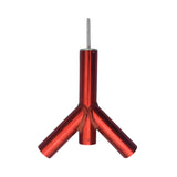 Maxbell Camping Tent Tarp Poles Canopy Awning Rod Shelters Sunshade Outdoor Red