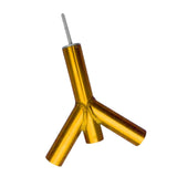 Maxbell Camping Tent Tarp Poles Canopy Awning Rod Shelters Sunshade Outdoor Gold