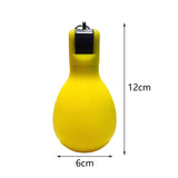 Maxbell Training Whistle Portable Sports PVC Hand Squeeze Whistles for Referee Yellow