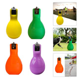 Maxbell Training Whistle Portable Sports PVC Hand Squeeze Whistles for Referee Yellow