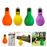 Maxbell Training Whistle Portable Sports PVC Hand Squeeze Whistles for Referee Yellow