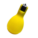 Maxbell Training Whistle Portable Sports PVC Hand Squeeze Whistles for Referee Yellow