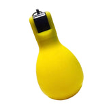 Maxbell Training Whistle Portable Sports PVC Hand Squeeze Whistles for Referee Yellow