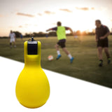 Maxbell Training Whistle Portable Sports PVC Hand Squeeze Whistles for Referee Yellow