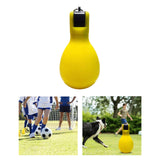 Maxbell Training Whistle Portable Sports PVC Hand Squeeze Whistles for Referee Yellow