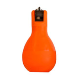 Maxbell Training Whistle Portable Sports PVC Hand Squeeze Whistles for Referee Orange