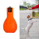 Maxbell Training Whistle Portable Sports PVC Hand Squeeze Whistles for Referee Orange
