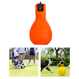Maxbell Training Whistle Portable Sports PVC Hand Squeeze Whistles for Referee Orange