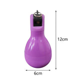Maxbell Training Whistle Portable Sports PVC Hand Squeeze Whistles for Referee Purple