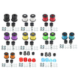 Maxbell Skateboard Truck Bushings Kit Skateboard Cup Shock Absorb blue